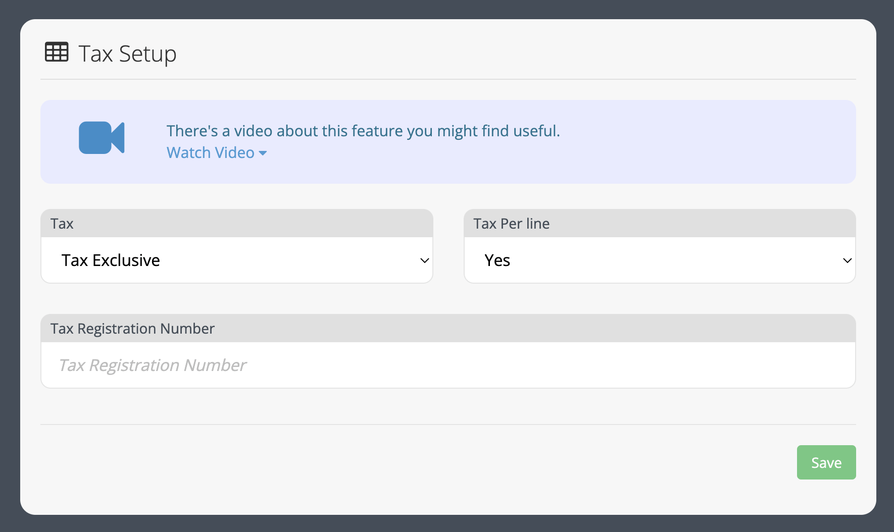 Managing Tax/Vat Rates Revelation Pets