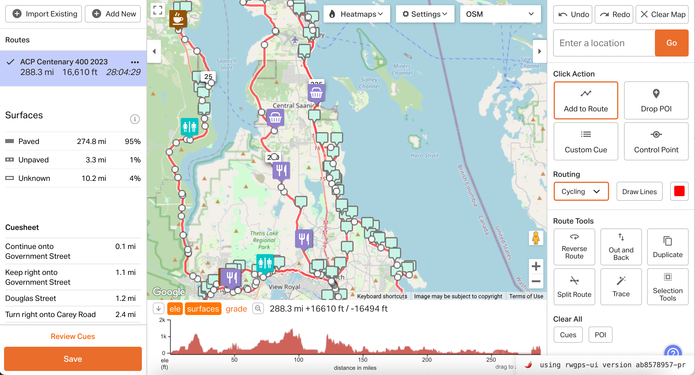 Map Types Ride with GPS Help Center