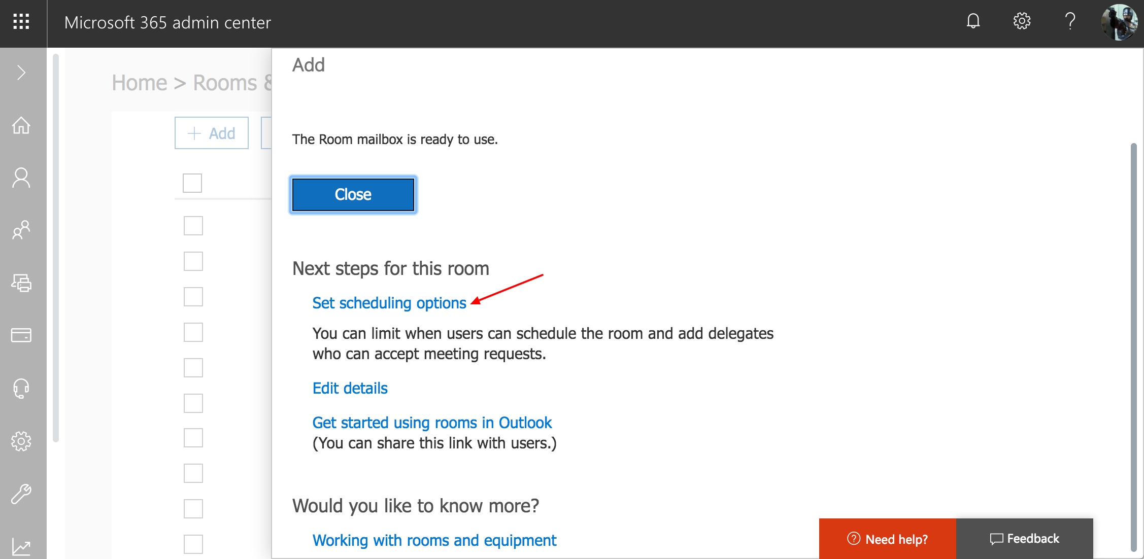 Create meeting room calendars in Microsoft 365 Robin Help Center