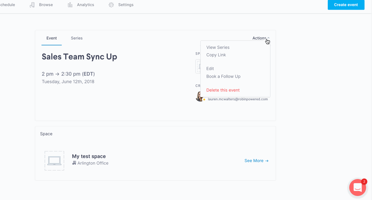 Editing an existing meeting Robin Help Center