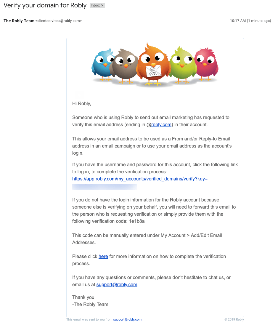 How Do I Verify A New Email Address Robly Support How Do I Verify A New Email Address Robly Support