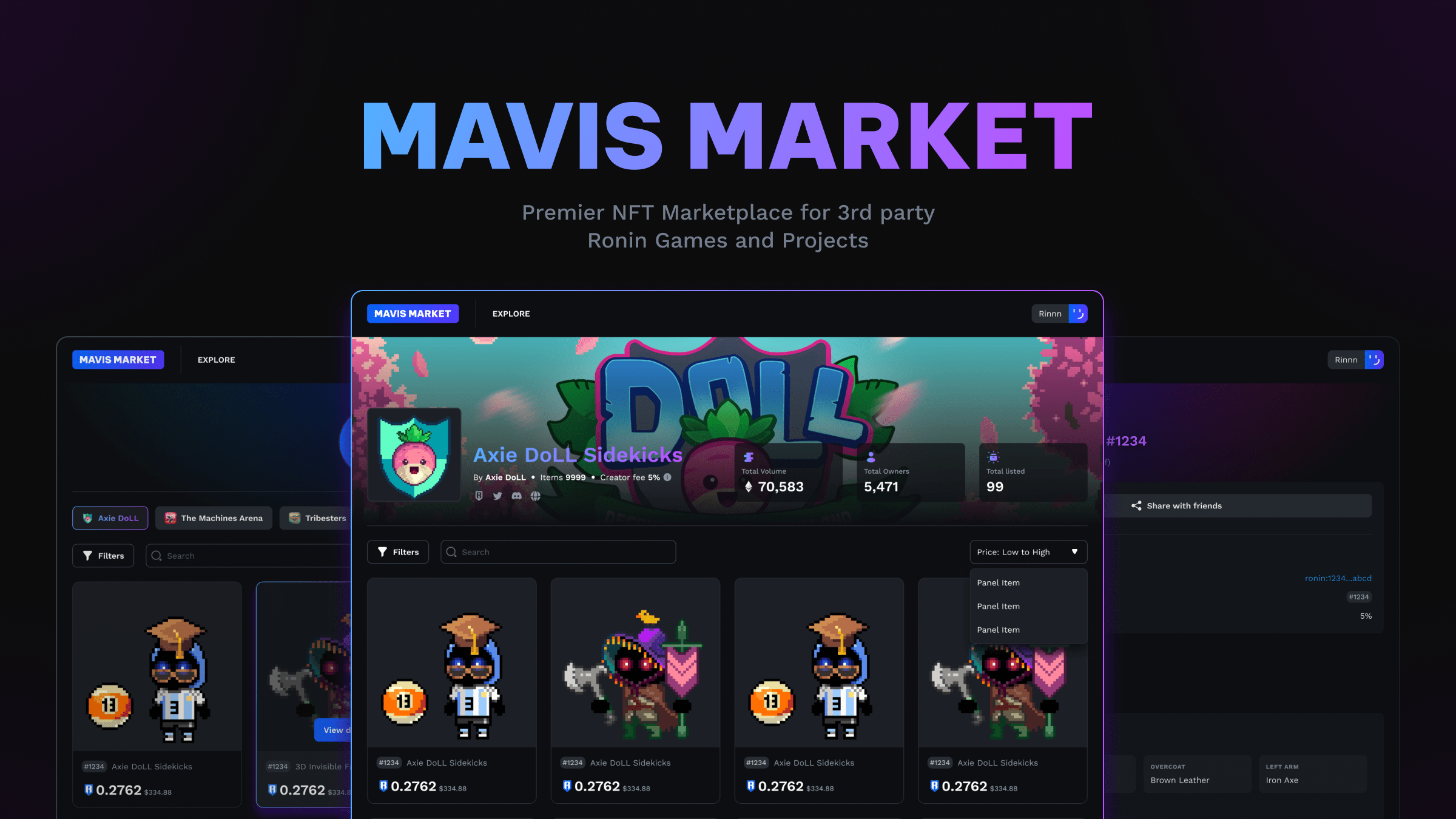 Mavis Market Overview Ronin