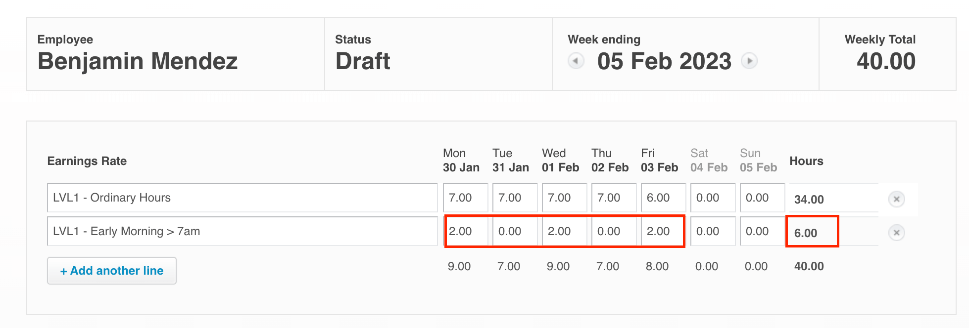 Managing Leave Accruals in Xero When an Employee is Paid on Different