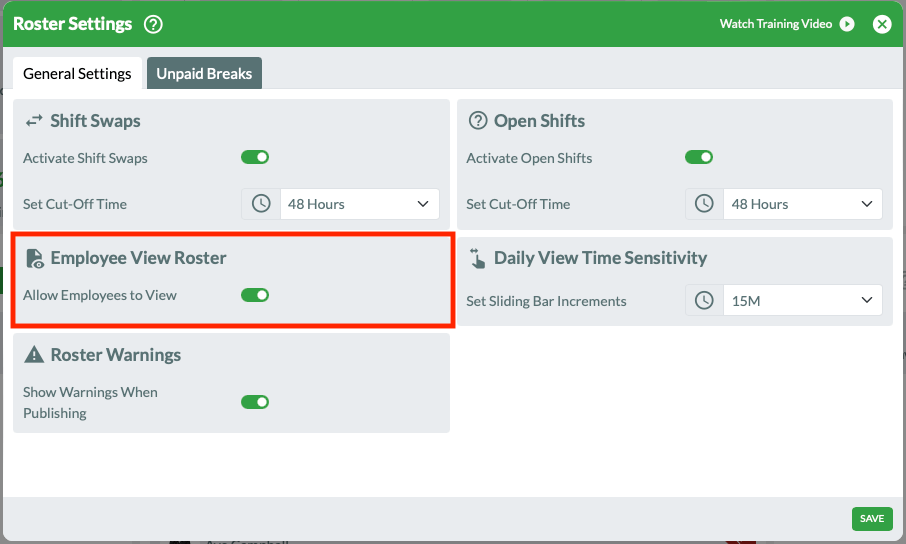 How to Share Daily Team Schedules with Staff RosterElf Customer Support