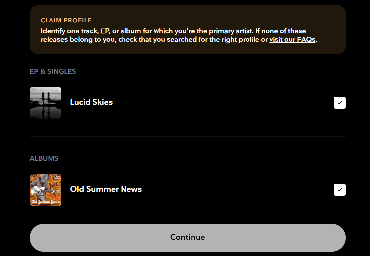 How can I claim my artist page on TIDAL through TIDAL Artist Home