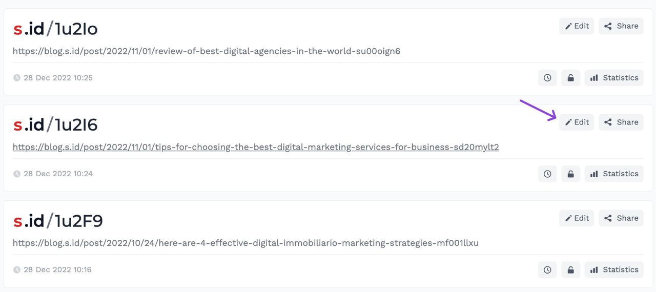 How to customize your S.id shortlink name Help Center S.id The Shortest Link Shortener and