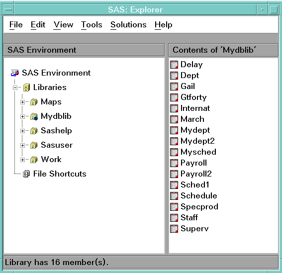 SAS Names and Support for DBMS Names SAS/ACCESS Naming Examples