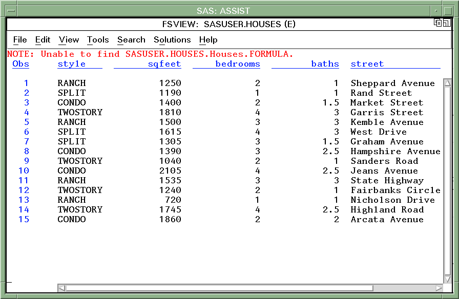 Editing and Browsing Data Editing Data in a Tabular Format Getting