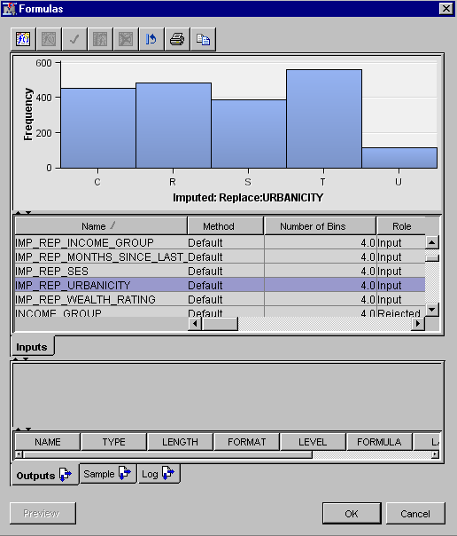 Working with Nodes That Modify, Model, and Explore Create Variable