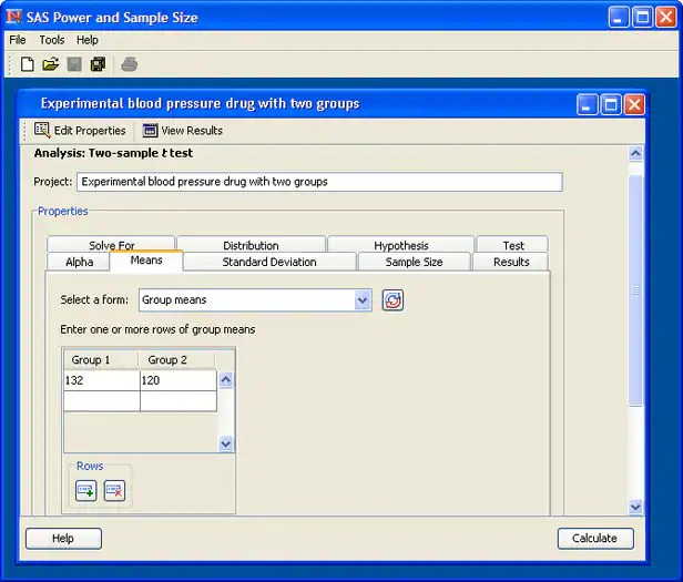 The Power and Sample Size Application SAS Power and Sample Size SAS/STAT(R) 9.22 User's Guide
