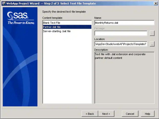 SAS AppDev Studio 3.0 Developer's Site