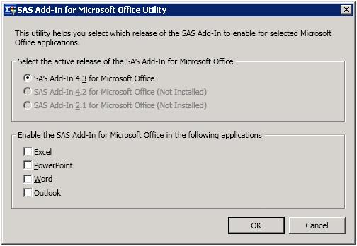40591 SAS menus do not appear in Microsoft Office programs when SAS