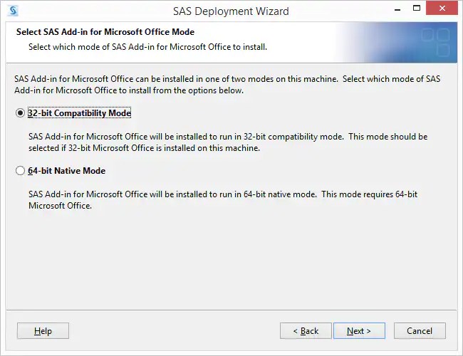57509 During the installation of SAS® AddIn 7.12 for Microsoft