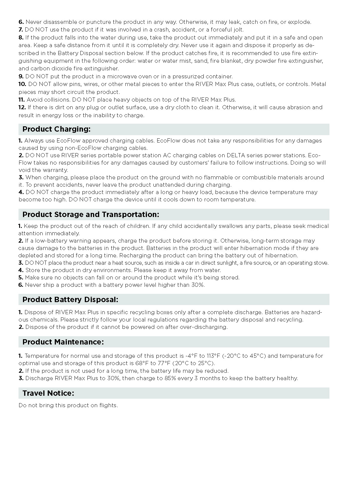 EcoFlow River Max Plus User Manual – SatellitePhoneStore