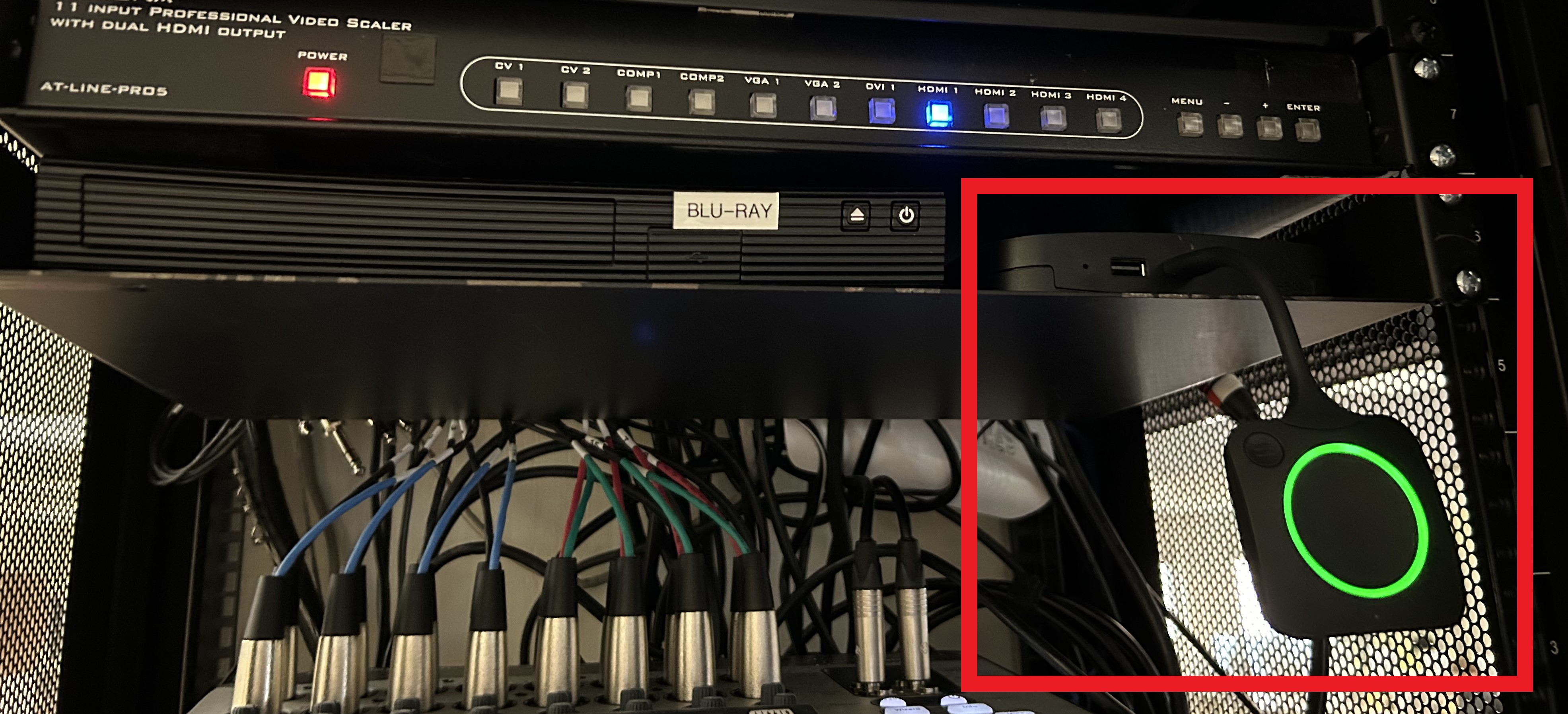 SAU19 Knowledge Base - Using the ClickShare Button to Connect to a TV