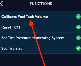 How to use an EZ Lynk to update the Distance to Empty with an S&B Tank