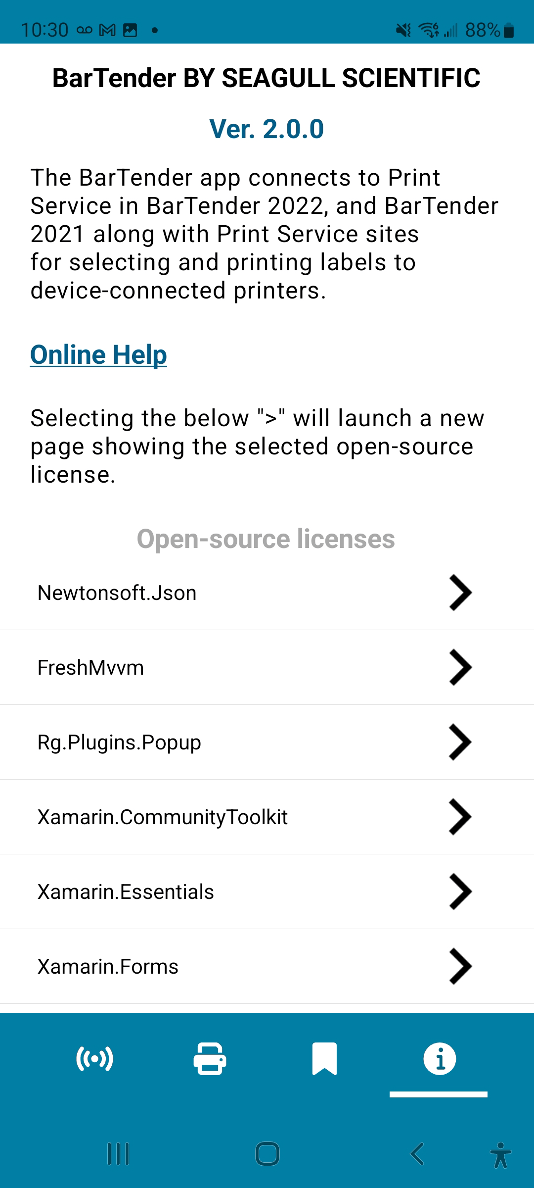 What is the BarTender Mobile App? BarTender Support Portal
