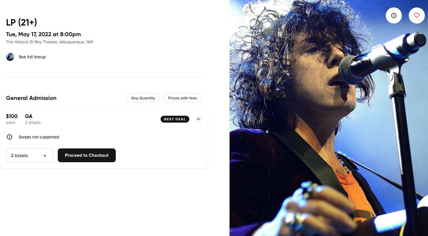 Are there age restrictions for events? SeatGeek