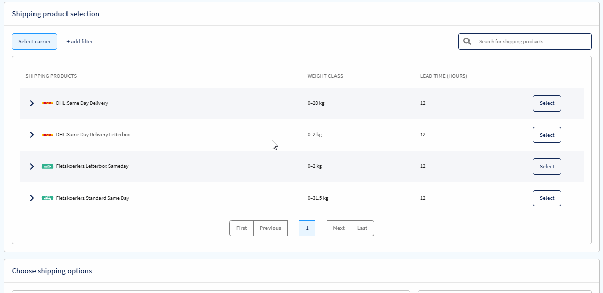 Dynamic Checkout Same day delivery Sendcloud Help Center