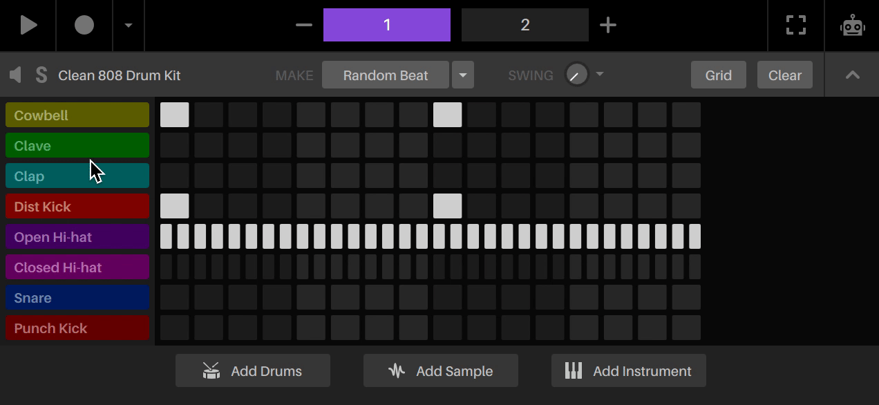 Scene Player Deck Sequencer & Piano Roll Serato Support
