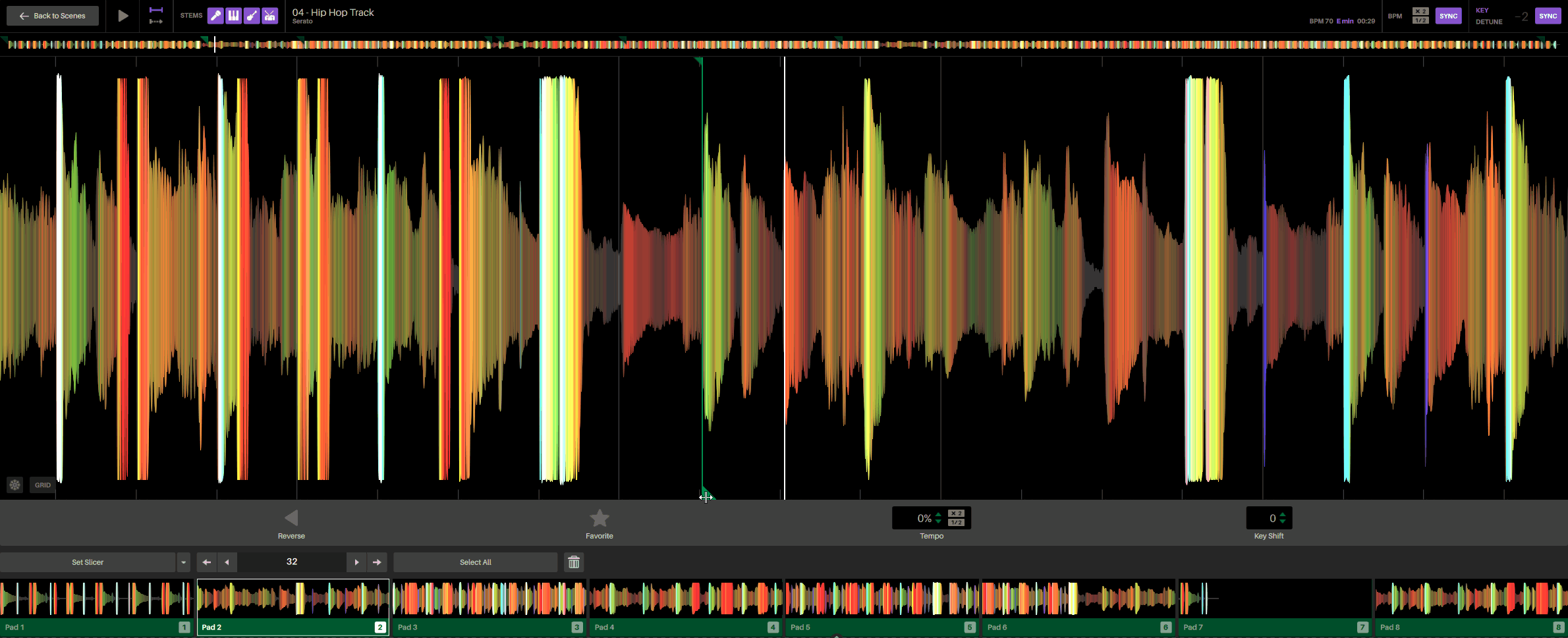 Audio Tracks Deck Waveform Area Serato Support