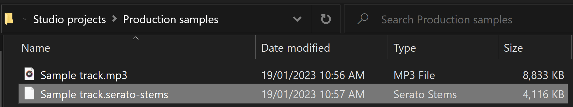 Removing .serato-stems files in Serato Studio – Serato Support