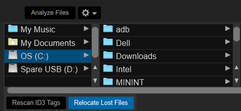 Relocate Lost Files – Serato Support