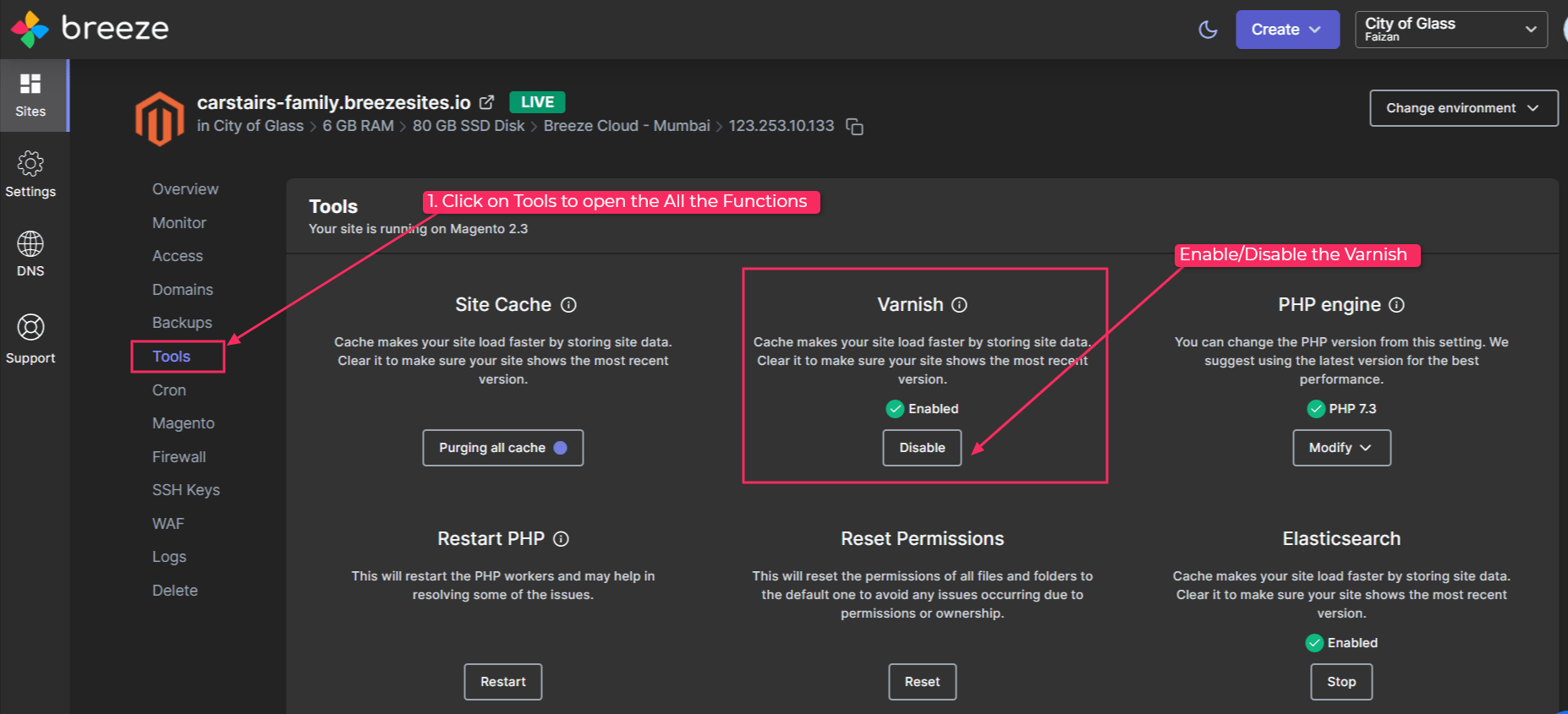 How to use Varnish cache for Magento? Breeze KB