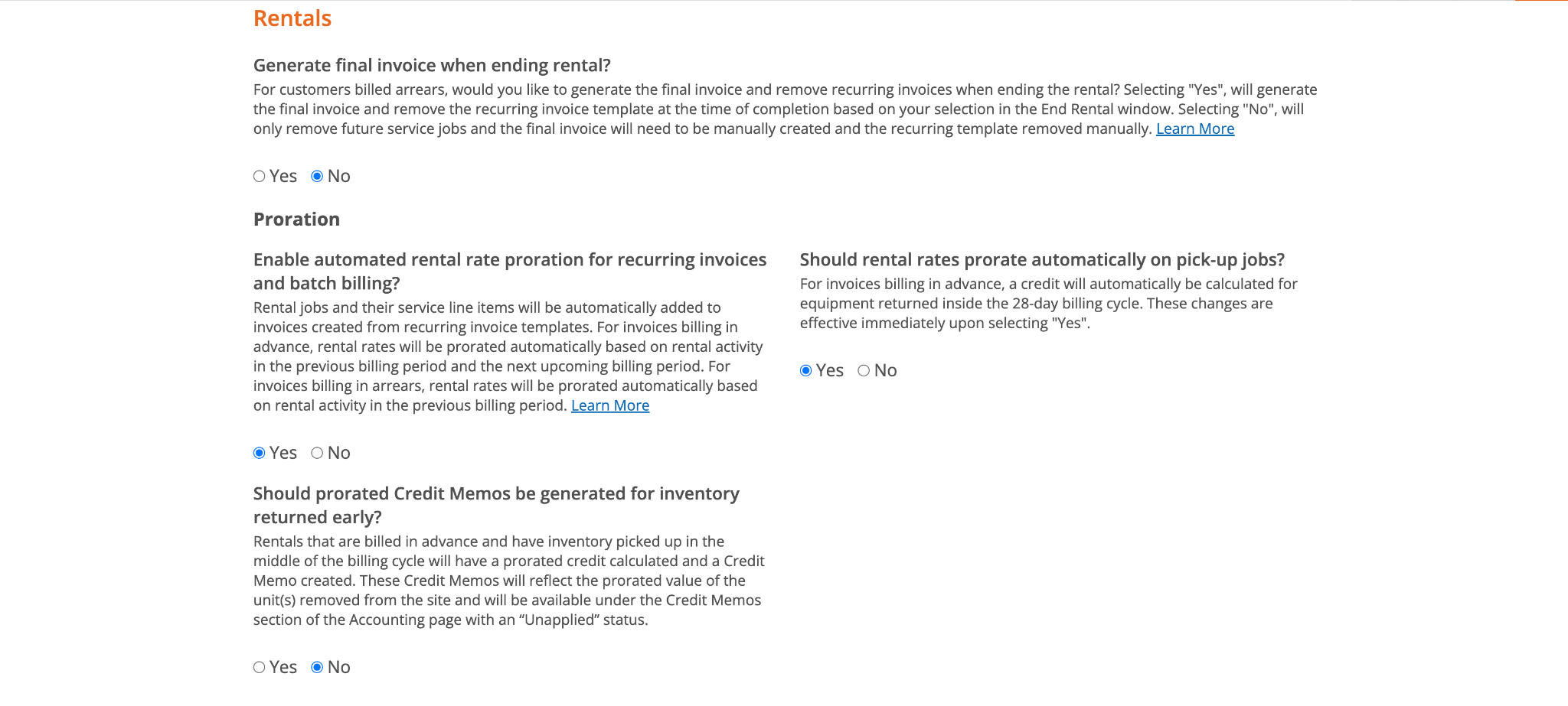 AutoCredit Memos ServiceCore