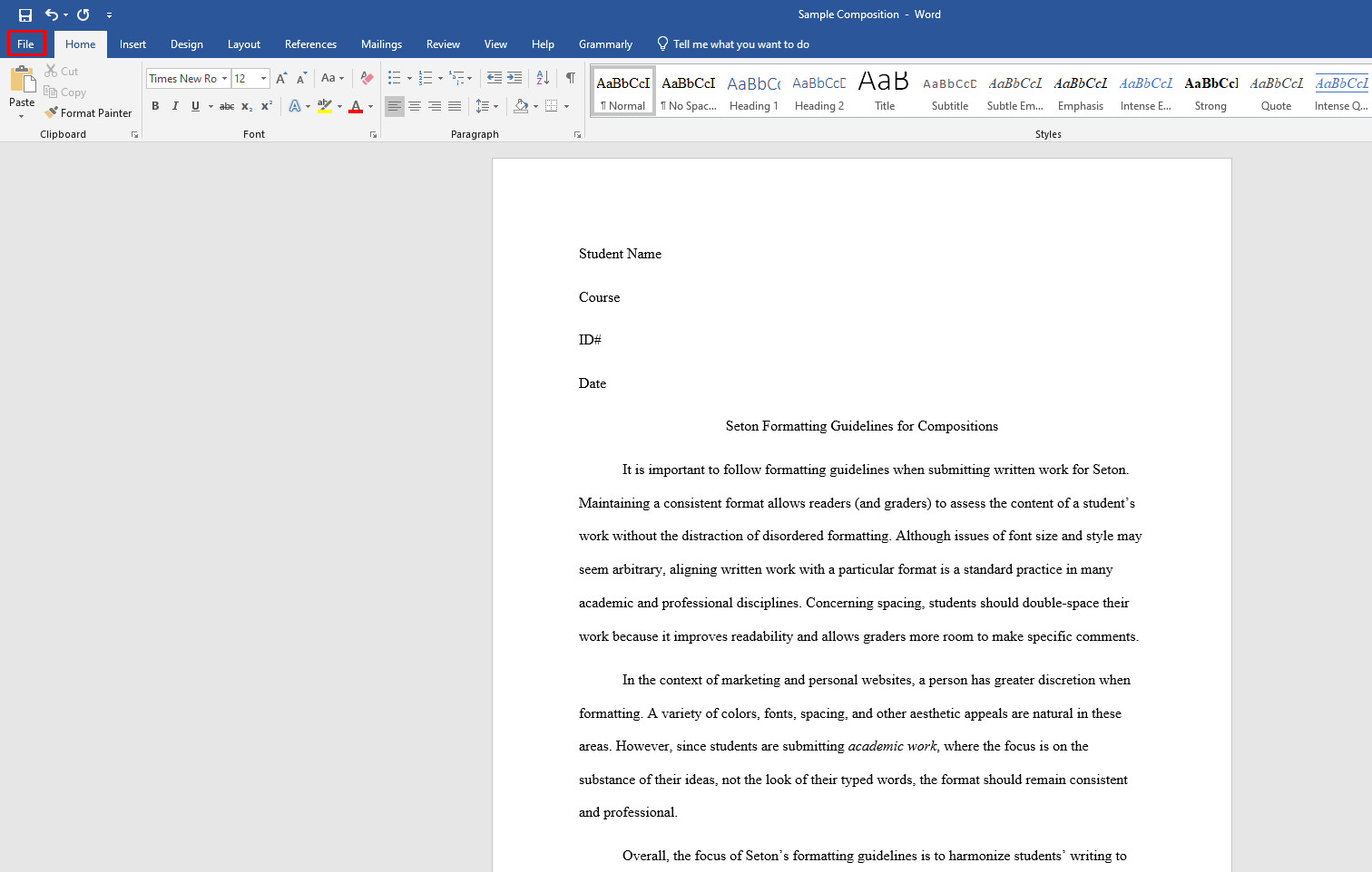 How to Upload a Word Document to MySeton