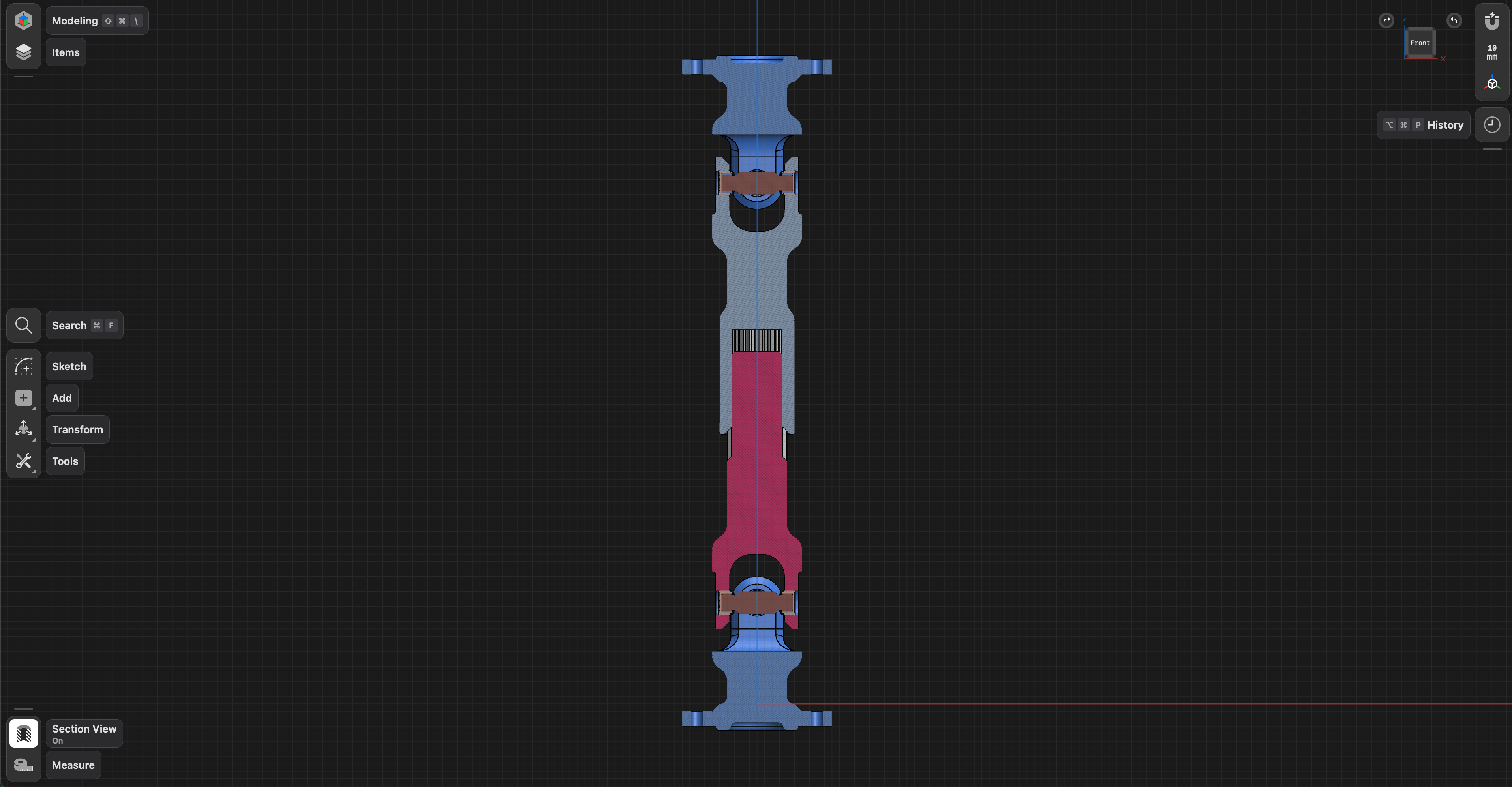 Section View Shapr3D Help Center