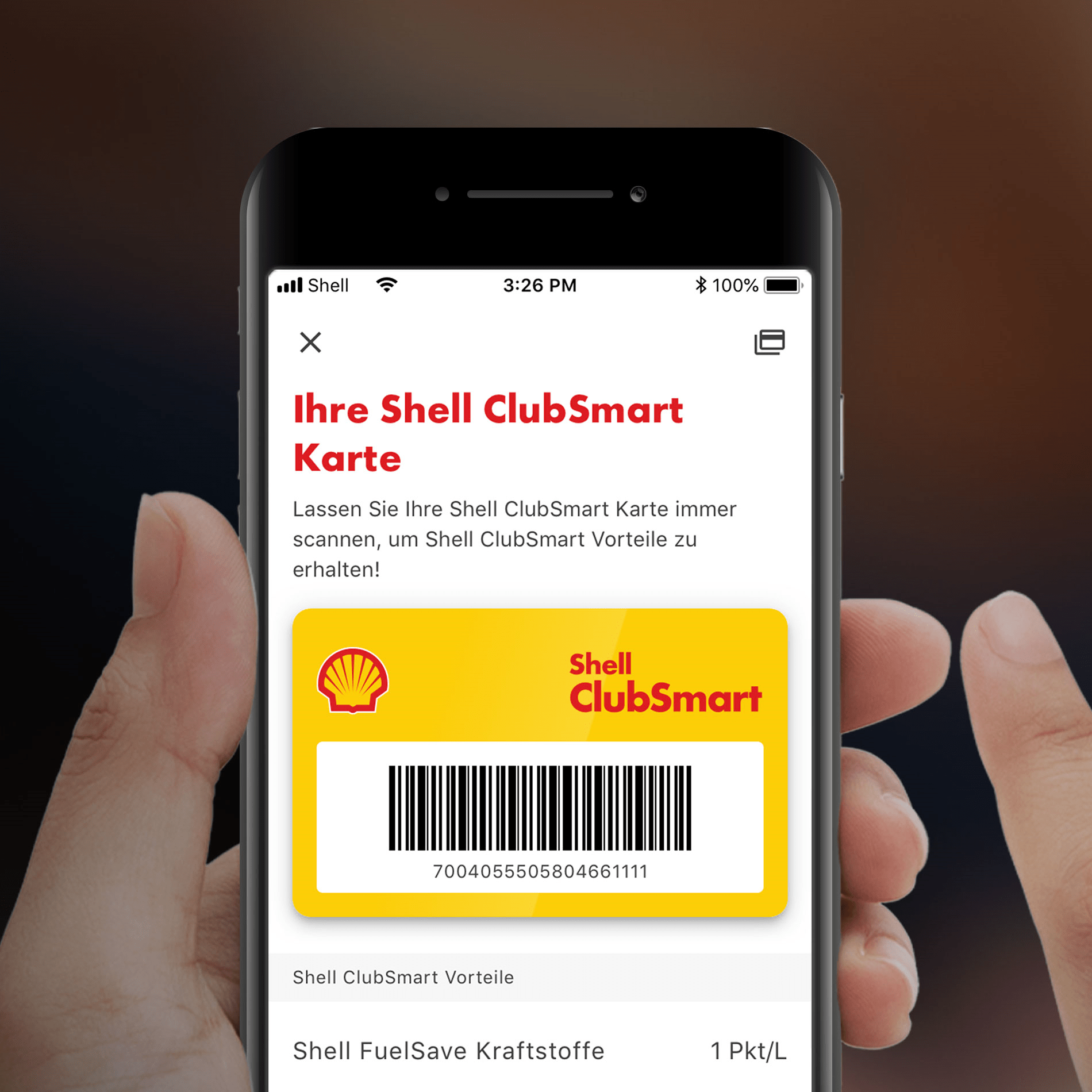 Wie funktioniert die digitale Shell ClubSmart Karte? Shell Germany