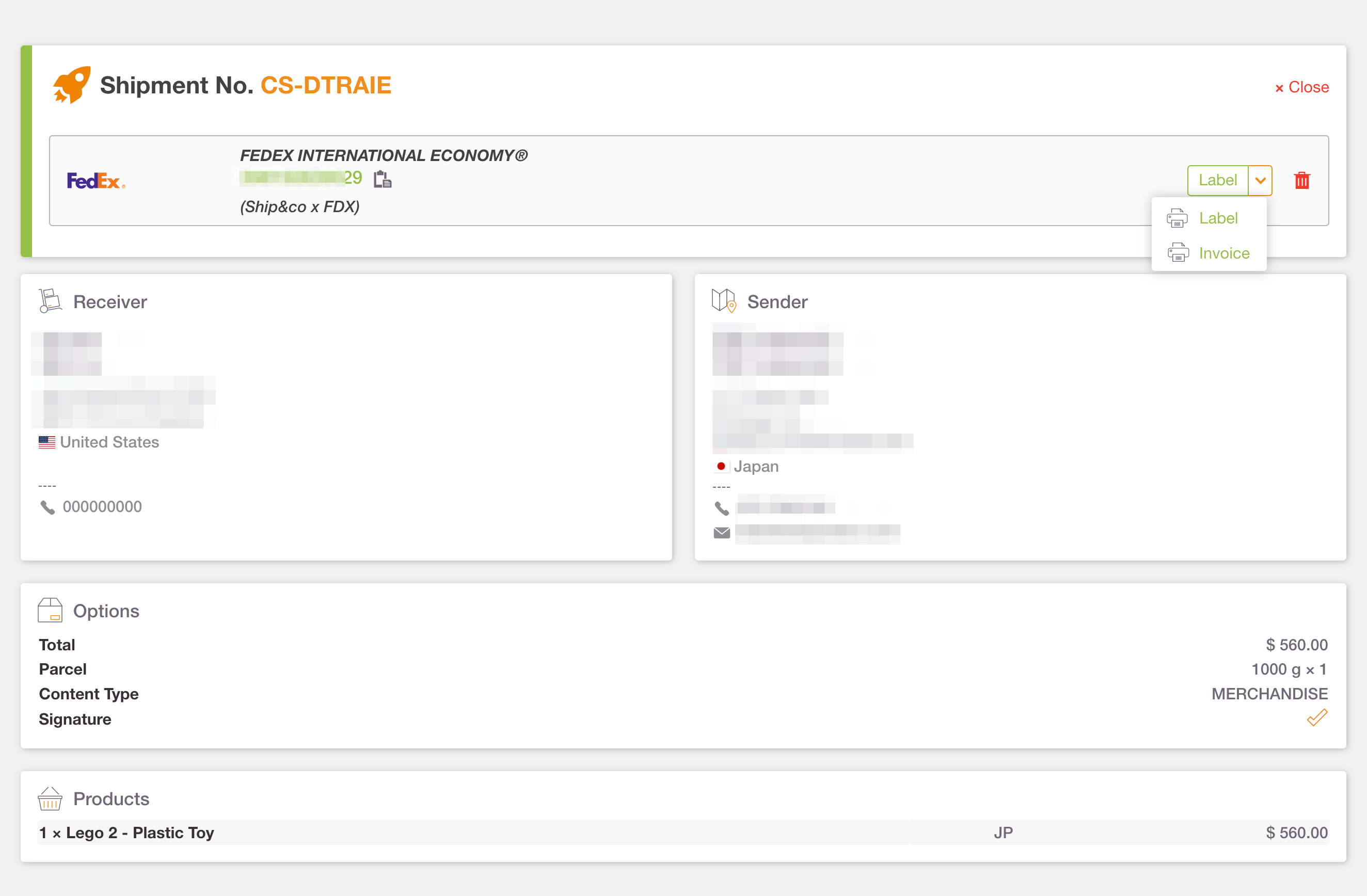 How to ship your orders with FedEx Express Ship&co