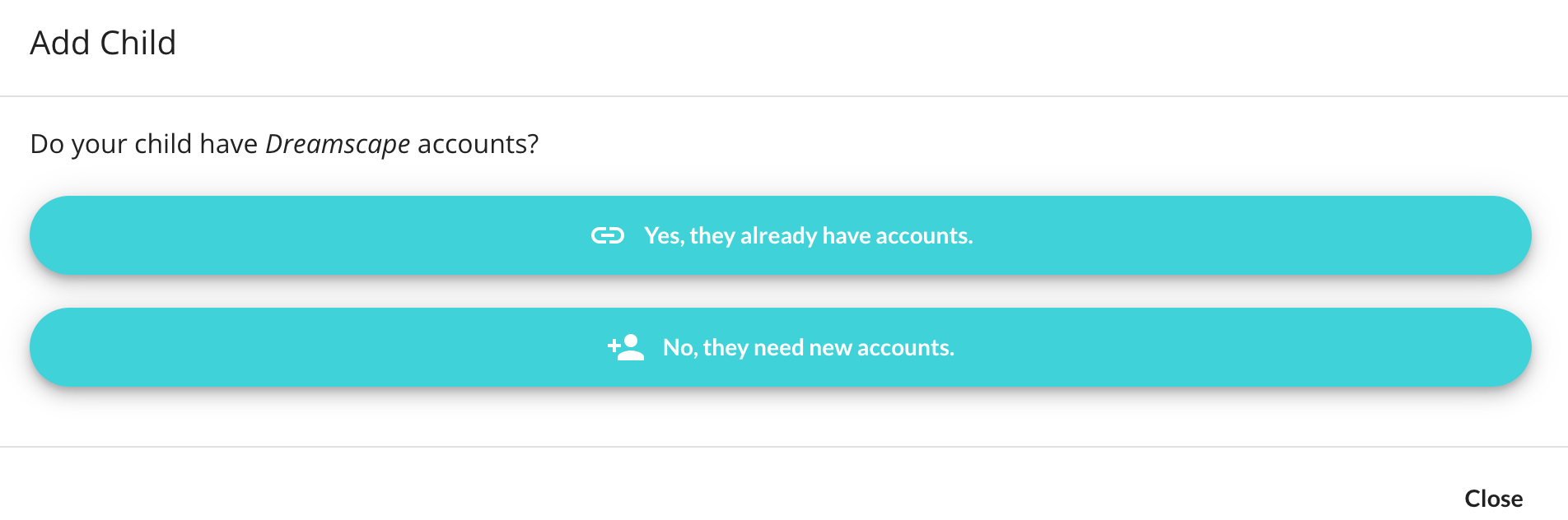 How Do I Add My Child(ren) to My Dreamscape Account Parents