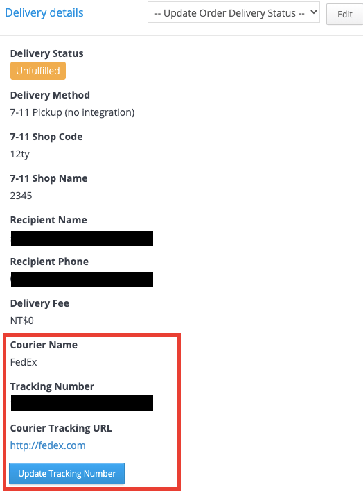 How to Update Order Tracking Details SHOPLINE Help Center