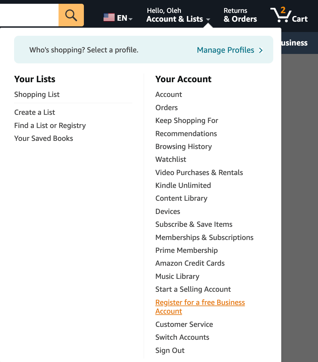 How do I transform my Amazon account into a Professional Seller account