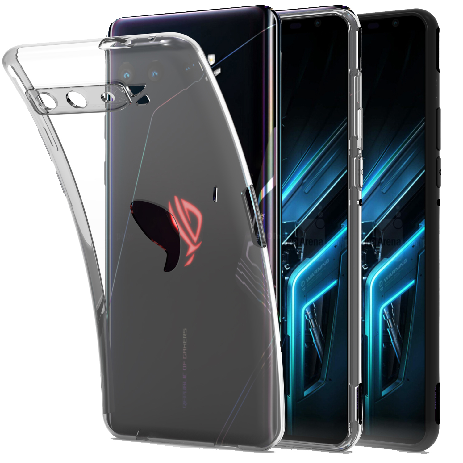 Ultra Slim Fit Minimal Phone Case for Asus Rog Phone 3 Soft TPU