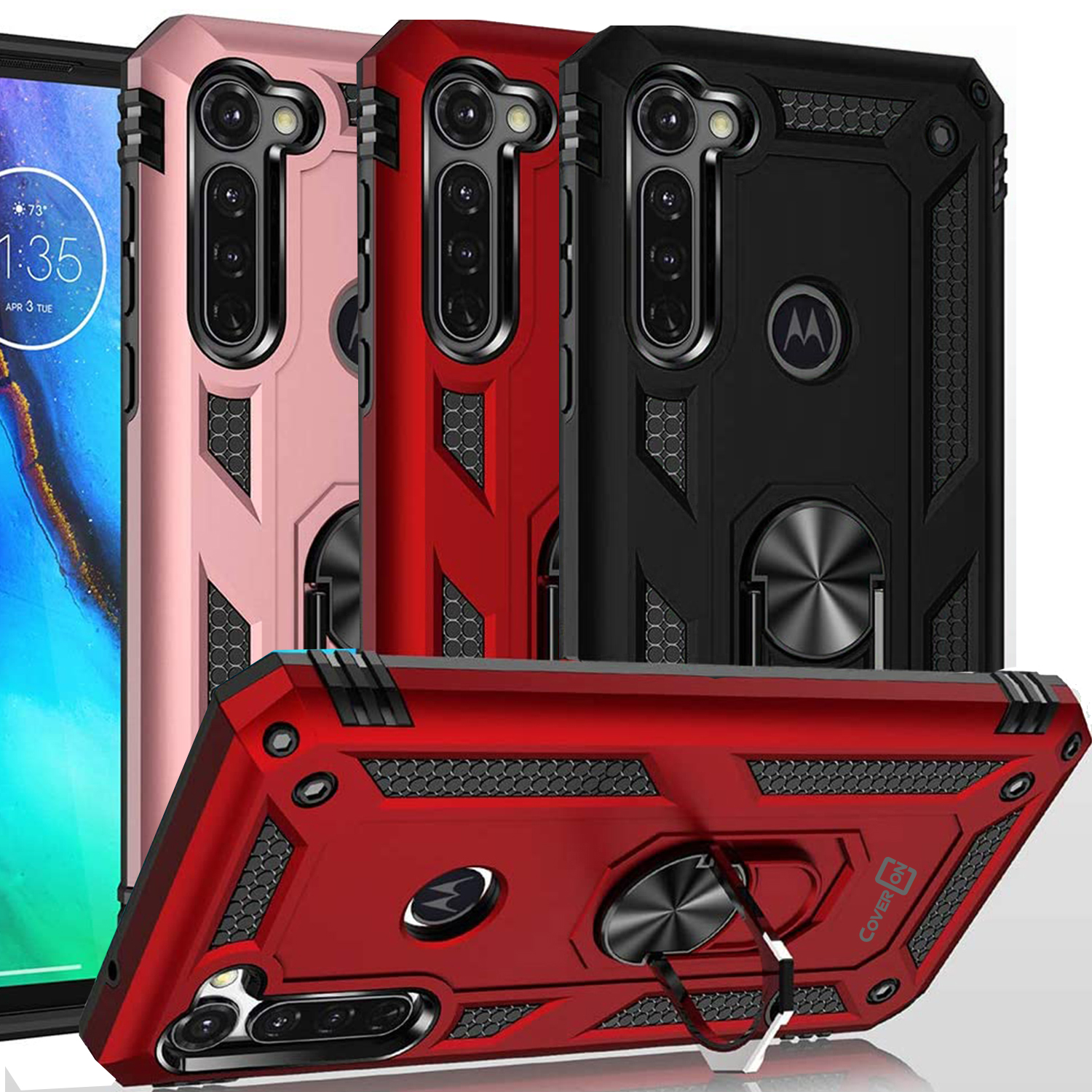 CoverON For Motorola Moto G Stylus Case Phone Cover + Screen