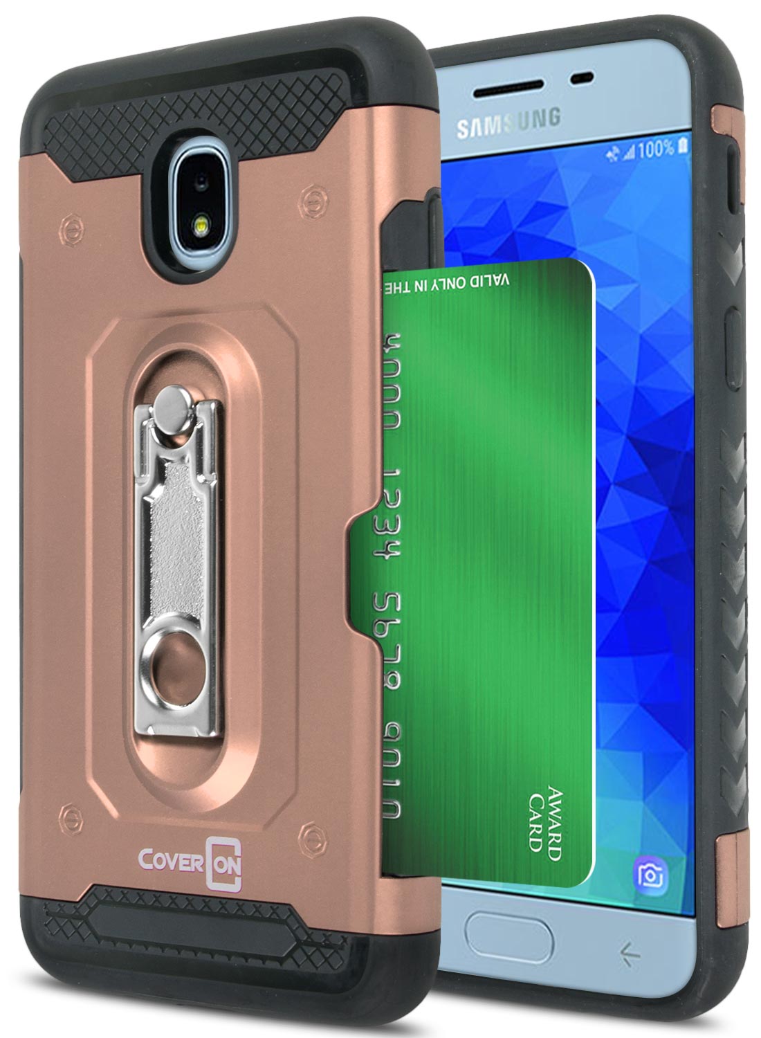 Rose Gold Case for Samsung Galaxy J3 2018/Express Prime 3/J3 Prime 2