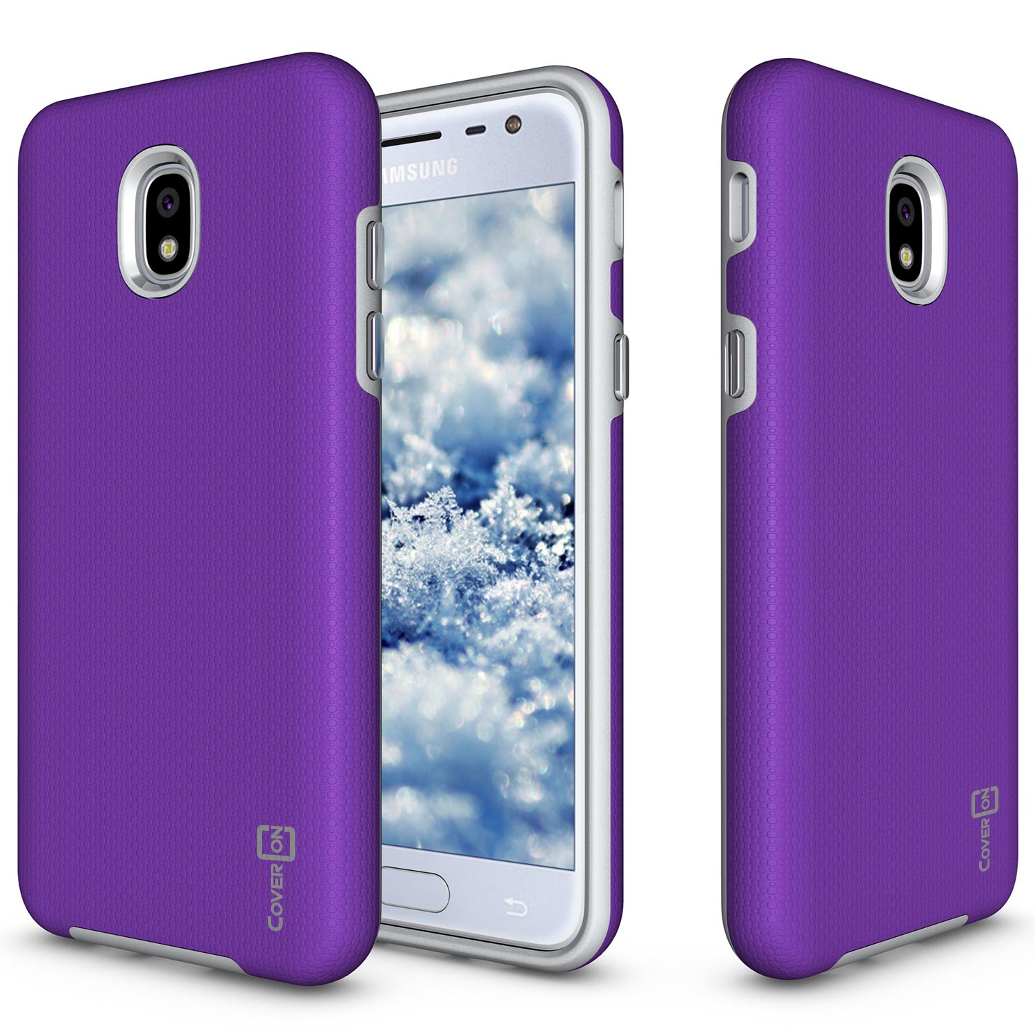 Purple Case for Samsung Galaxy J3 2018/ Express Prime 3/ J3 Star / J3