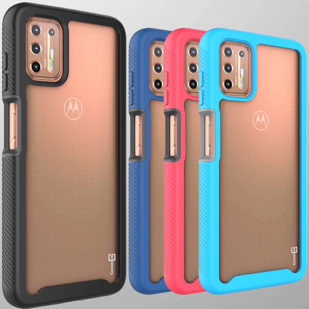 For Motorola Moto G9 Plus Phone Case Full Body Slim Military Grade