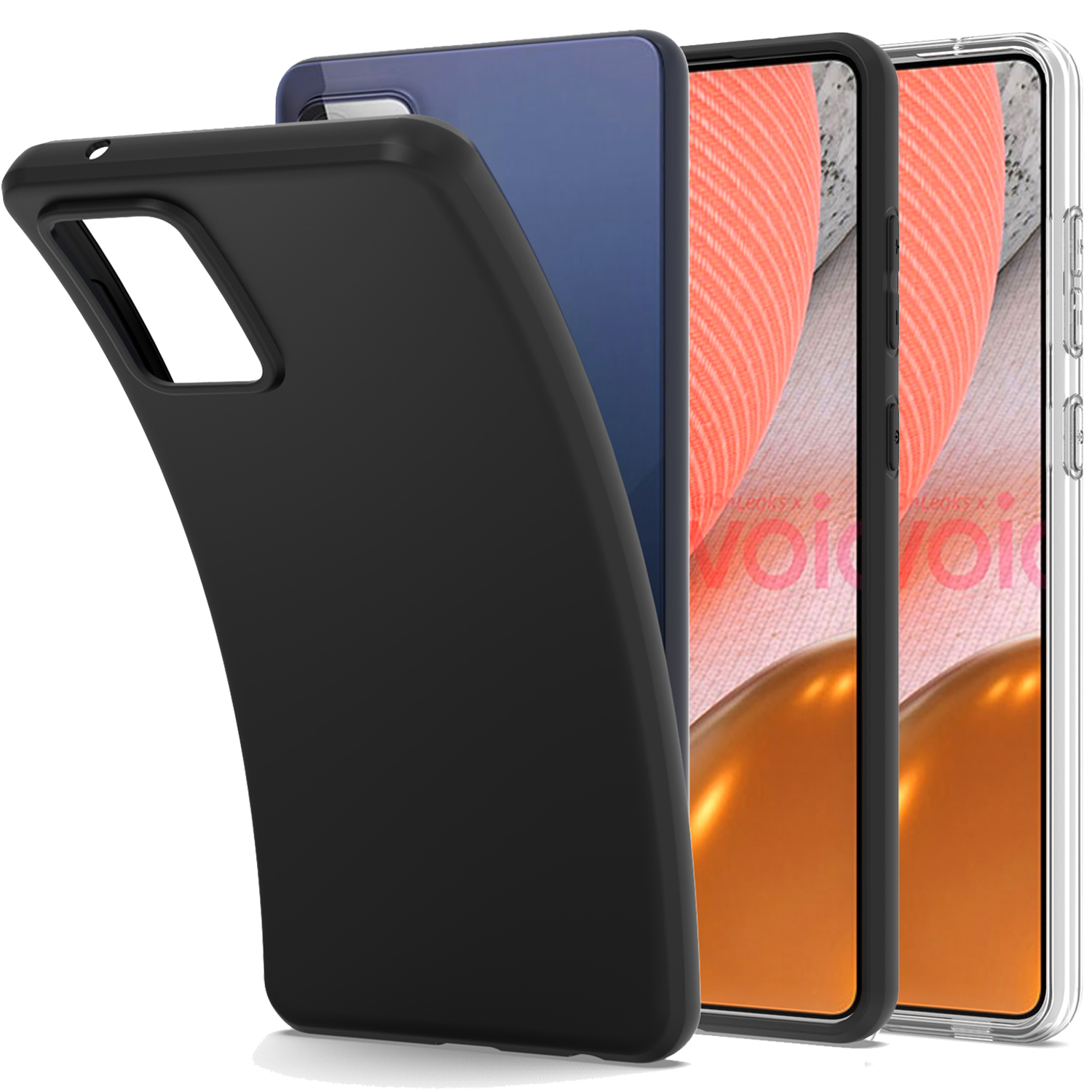 For Samsung Galaxy A52 5G Phone Case Slim Minimal Cover Soft Flexible