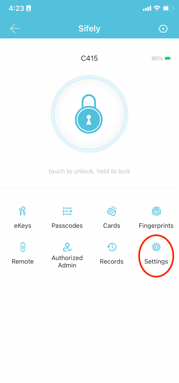 Setting up the Sifely Door Sensor Sifely Smart Lock