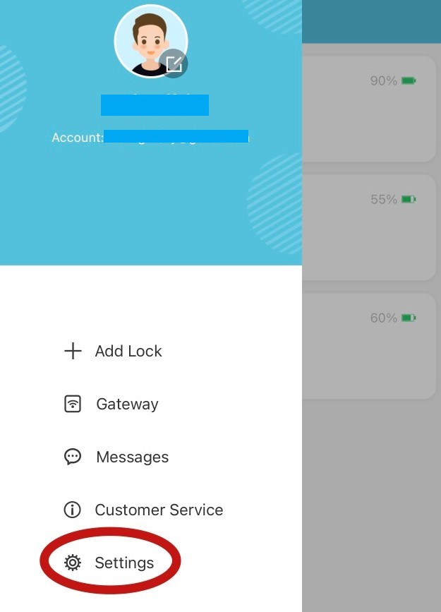 Touch to unlock – Sifely Smart Lock