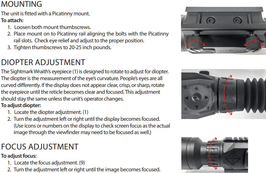 Wraith HD 216x28 (SM18021) Sightmark