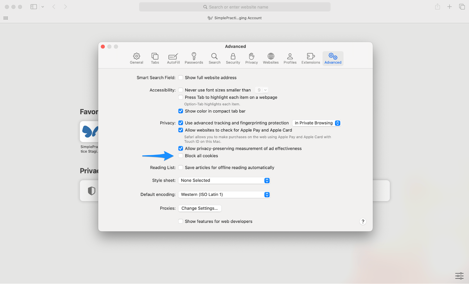 Setting up your browser for SimplePractice SimplePractice Support