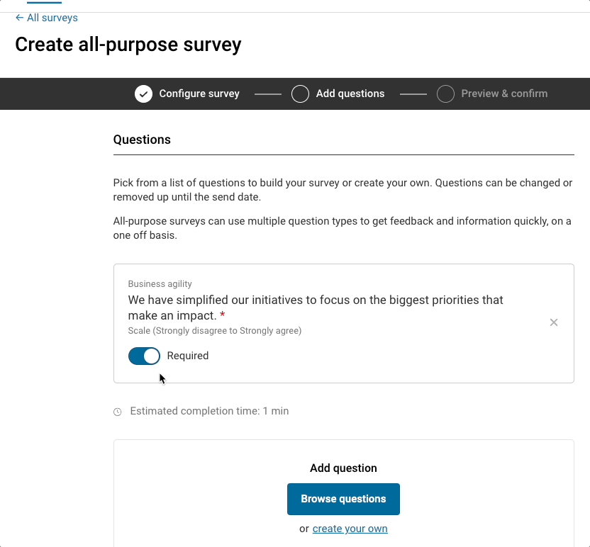 AllPurpose Survey Simpplr