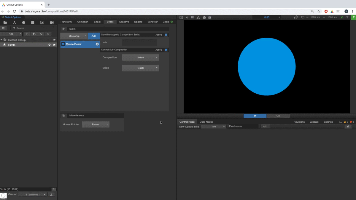 Event Singular.live Support Portal