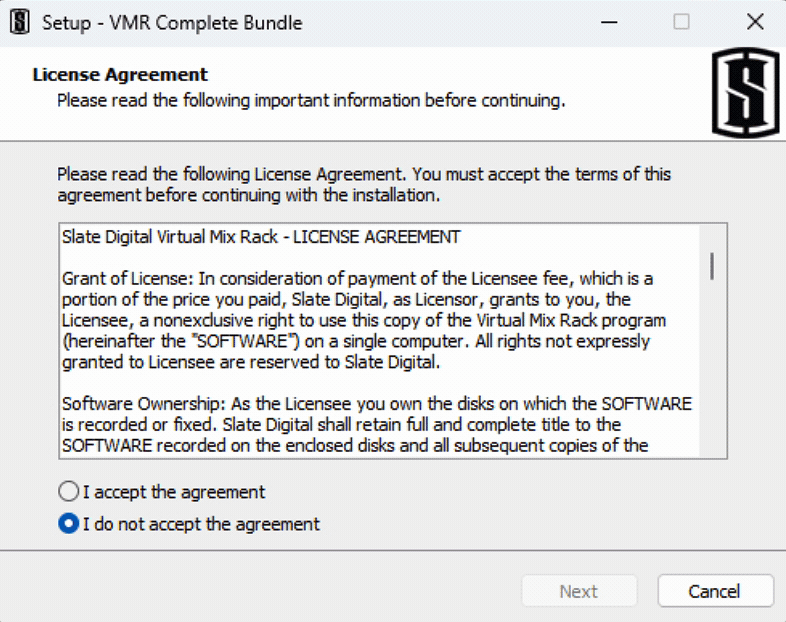 How do I customize my installation for the Virtual Mix Rack? Slate