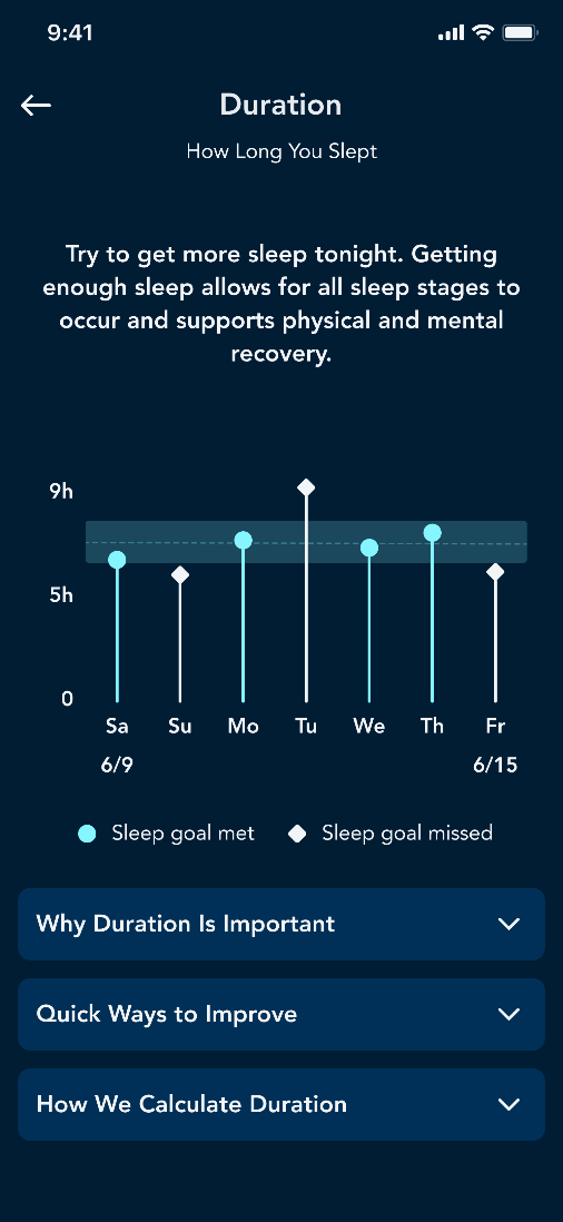 Sleep Number® app Sleep Health Sleep Number